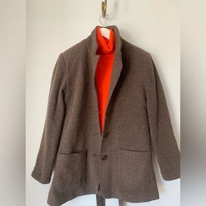Daniel Hechter Brown Wool blend Coat